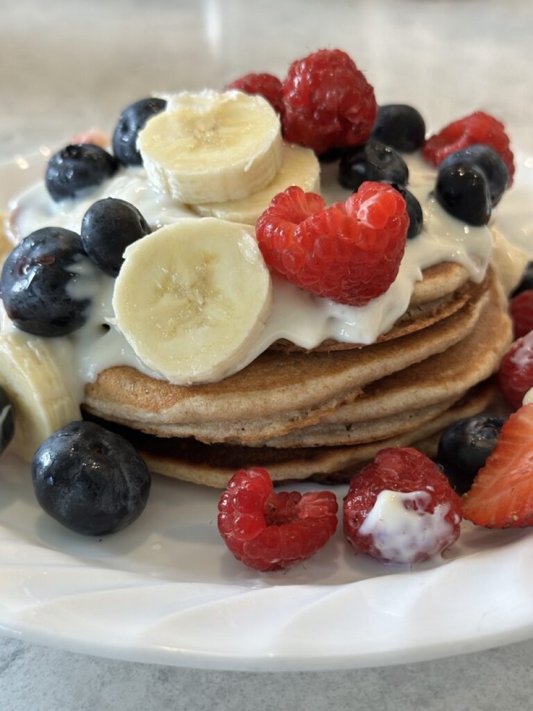 Protein-packed Vegan Tofu Pancakes