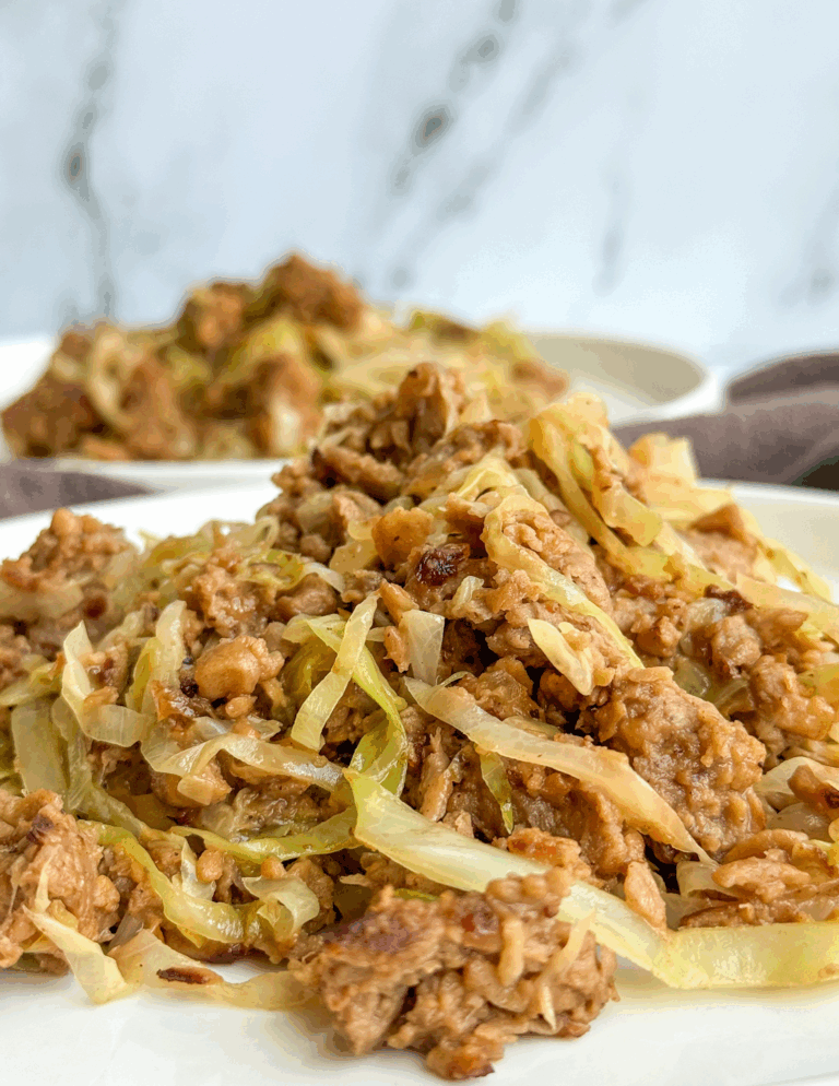 Vegan Cabbage Stir Fry (with Beyond Meat)