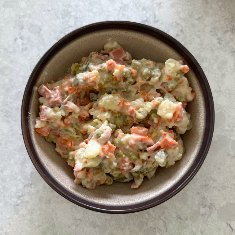 Vegan Olivier Salad (Russian Salad)