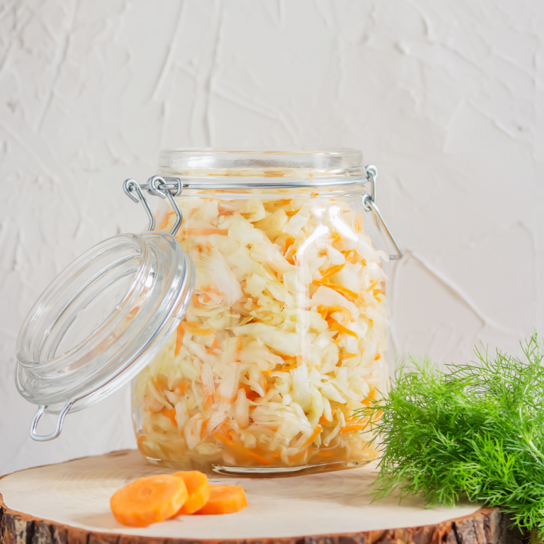 Fermented Cabbage (Sauerkraut)