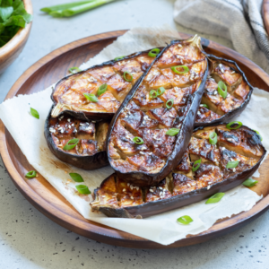 Miso Glazed Eggplant