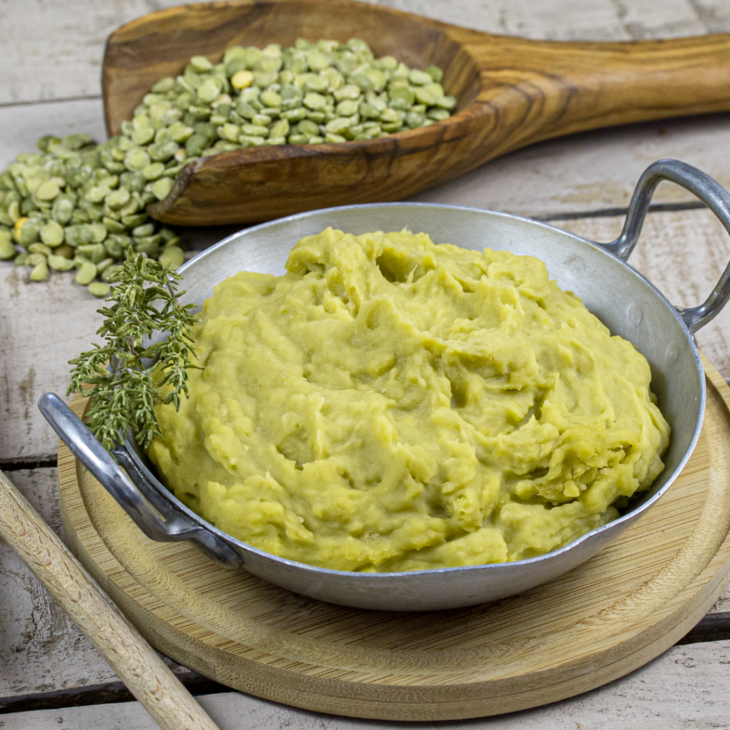 Green Mashed Potatoes With Peas