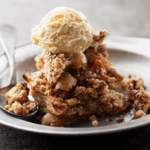 Vegan Apple Crumble Cake