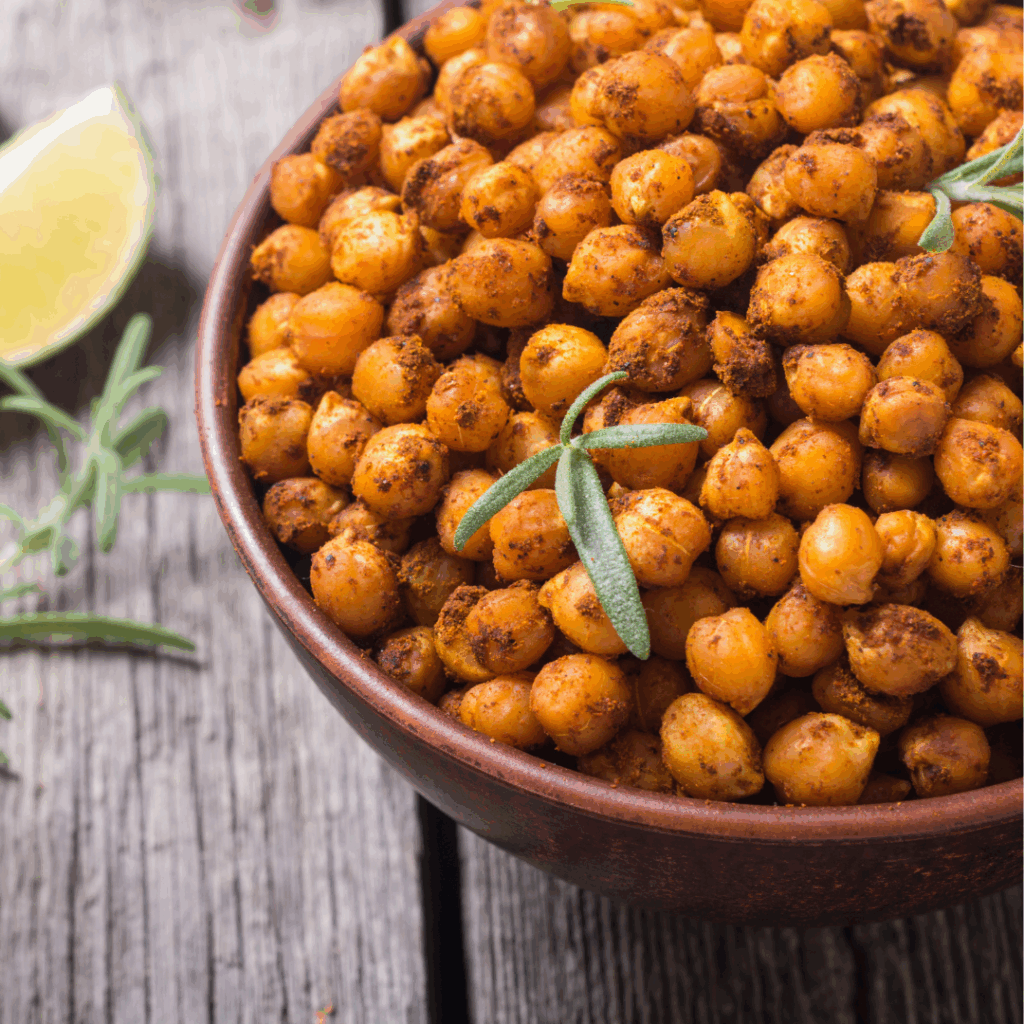 crispy roasted chickpeas