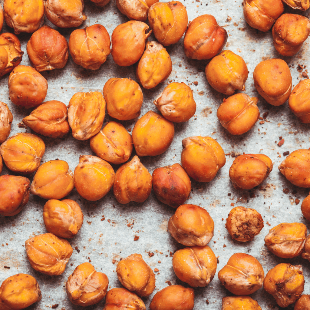 crispy roasted chickpeas