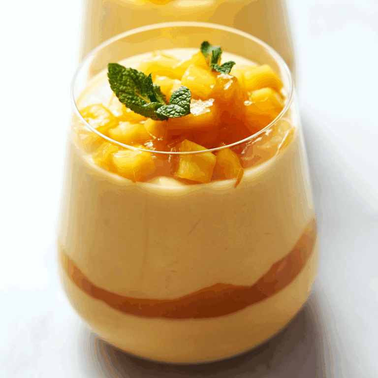 Vegan Mango Mousse